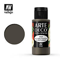 Умбра палена. Фарба водорозчинна 35 мл. VALLEJO ARTE DECO 83117