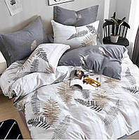 Комплект постельного белья семейный Цветная фантазия, натуральное постельное белье хлопок
