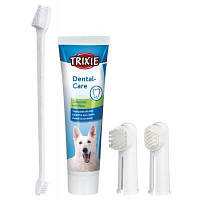 Зубная паста для животных Trixie с щеткой для собак (4011905025612) and