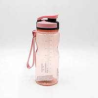 Пляшка для води та спорту пластикава