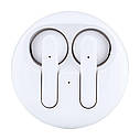 Блютуз Стерео Гарнітура Borofone BW08 TWS Колір Білий, фото 8