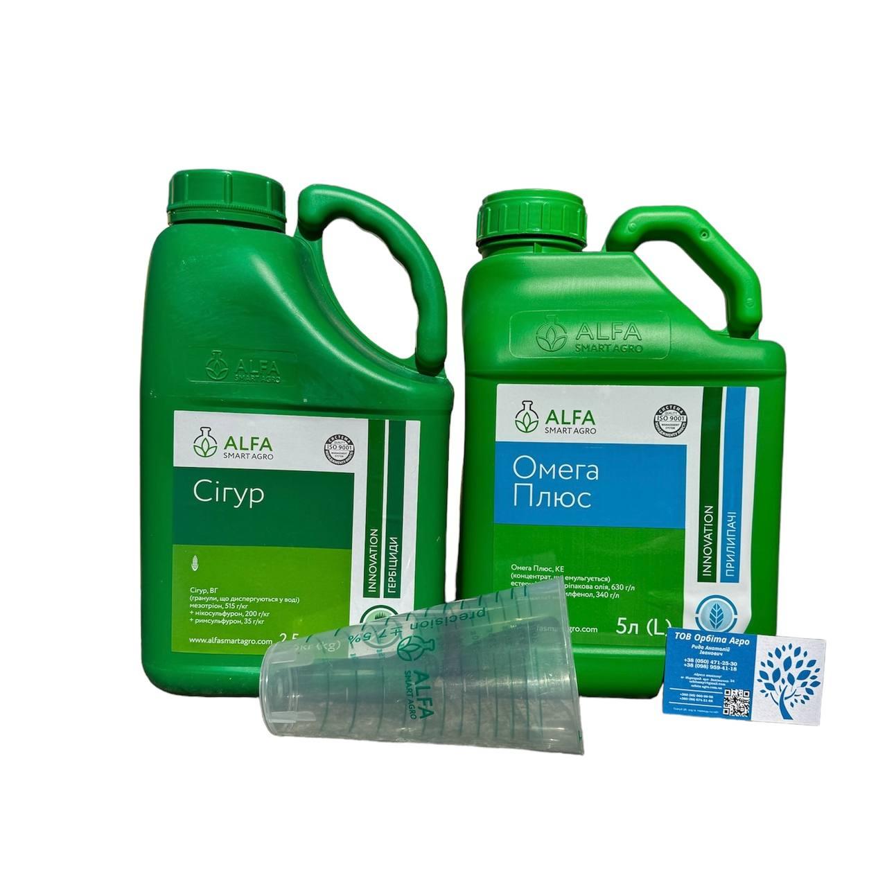 Гербіцид Сігур 2.5кг комплект з ПАР, фото 1