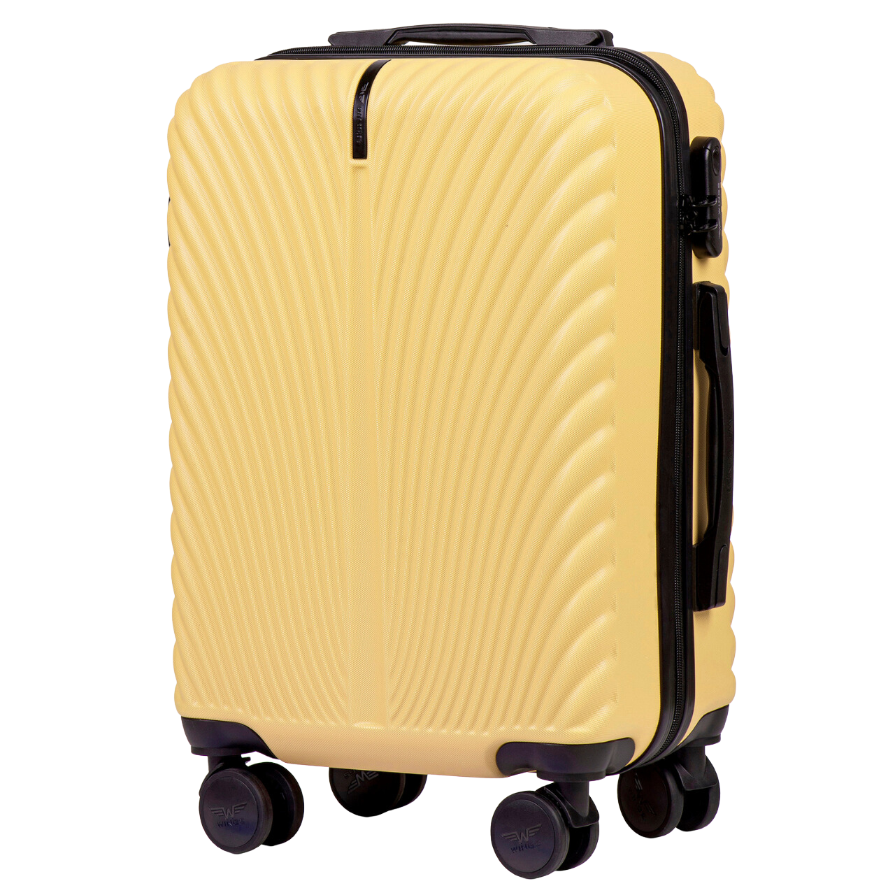 Валіза Wings SN120 SWAN мала (S) на 4 колесах жовта