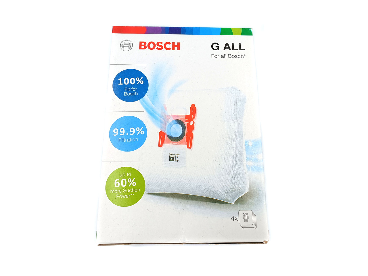 Комплект мішків 4 шт. для пилососа Bosch тип G