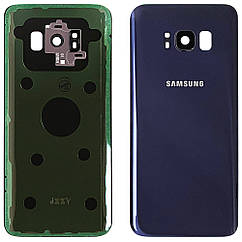 Задня кришка Samsung Galaxy S8 G950F сіра оригінал Китай зі склом камери