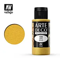 Золото. Фарба водорозчинна 35 мл. VALLEJO ARTE DECO 83122