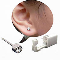 Одноразовая система для прокола уха, пистолет для пирсинга и сережка tn