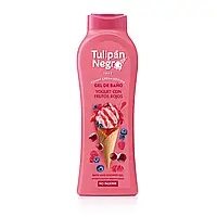 Гель для душа "Ягодный йогурт" - Tulipan Negro Yummy Cream Edition Bath And Shower Gel Yoghurt With Red