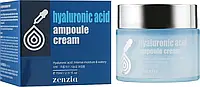 Крем для лица с гиалуроновой кислотой - Zenzia Hyaluronic Acid Ampoule Cream, 70 мл