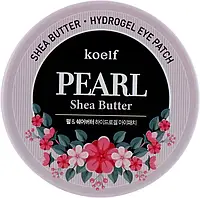 Гидрогелевые патчи для глаз с жемчугом и маслом ши - PETITFEE & KOELF Pearl & Shea Butter Eye Patch, 60 шт