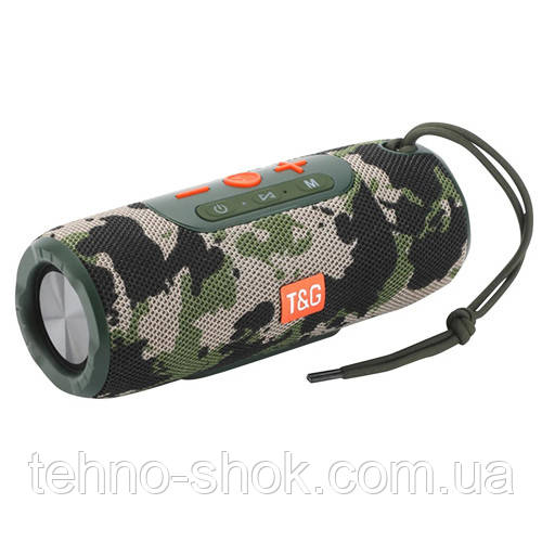 Bluetooth-колонка TG341, з функцією speakerphone, радіо, camouflage