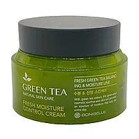 Крем для лица Зеленый Чай - Bonibelle Green Tea Fresh Moisture Control Cream, 80 мл