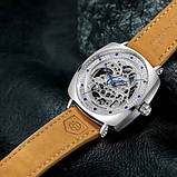 Автоматичний механічний годинник Forsining 8274 Silver, фото 2