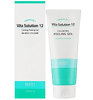 Успокаивающий пилинг-гель для лица - Jigott Vita Solution 12 Calming Peeling Gel, 180 млУспокаивающий