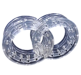 Міжвіткові проставки у пружини, Автобафери (90 мм Загальна висота) Силікон (Пара), фото 2