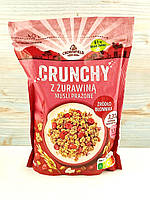 Мюслі кранчі з журавлиною Crownfield Crunchy z Zurawina 350г Польща