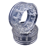 Міжвіткові проставки у пружини, Автобафери (90 мм Загальна висота) Силікон (Пара), фото 3