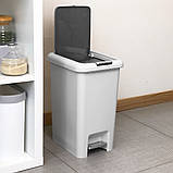 ВІДРО ДЛЯ СМІТТЯ З КРИШКОЮ ТА ПЕДАЛЛЮ, фото 3