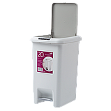 ВІДРО ДЛЯ СМІТТЯ З КРИШКОЮ ТА ПЕДАЛЛЮ, фото 8