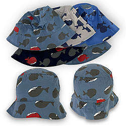 ОПТ Літня панамка дитяча, 52 р. (5 шт./паковання)