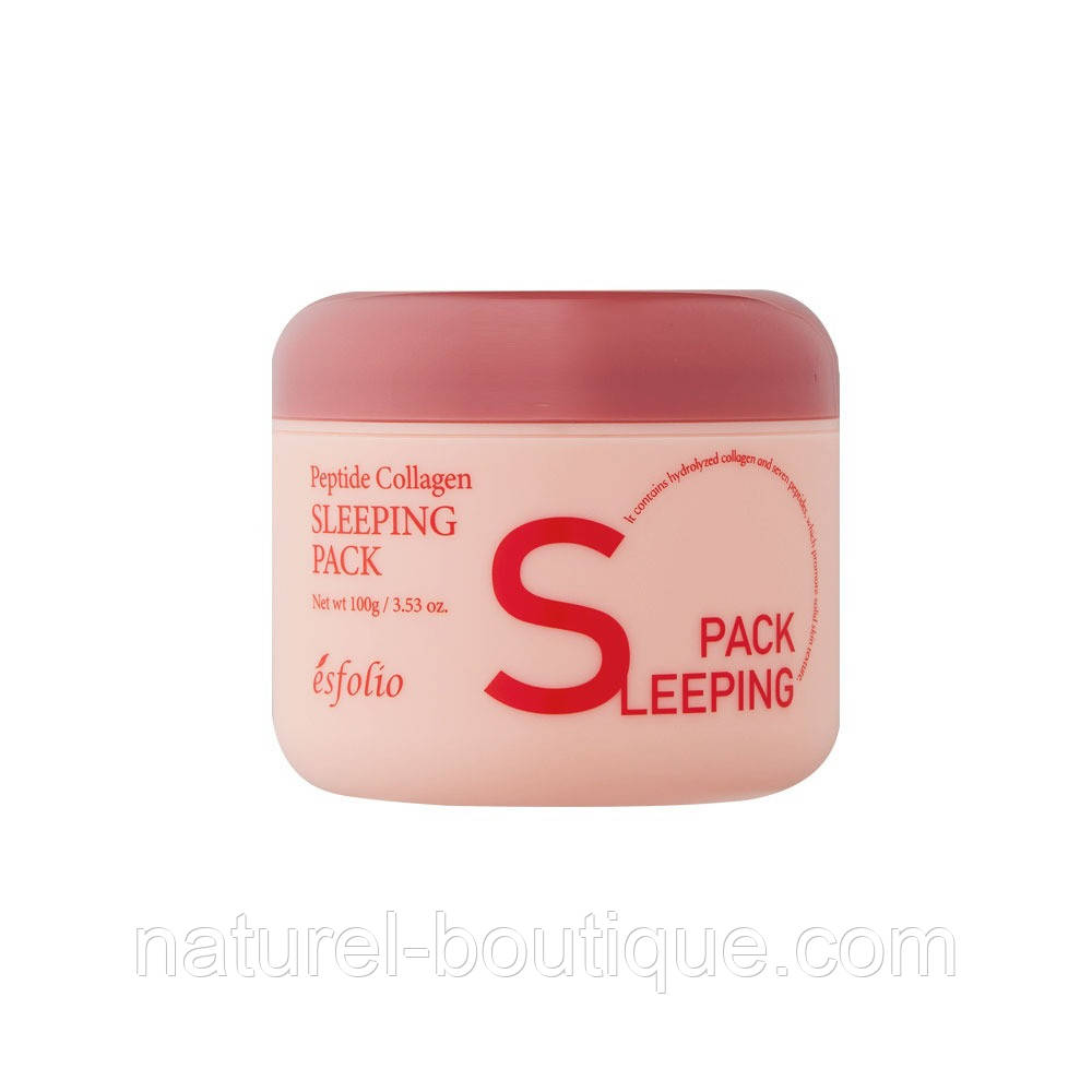 Гель-маска Esfolio для обличчя Peptide Collagen з пептидами та колагеном 100 г