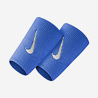 Напульсники Nike Swoosh Double Wide Wristband N0001586449OS One Size Light Blue GR, код: 8204991