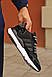 Чоловічі Кросівки Adidas Nite Jogger Black White 41-42-43-44-45, фото 2