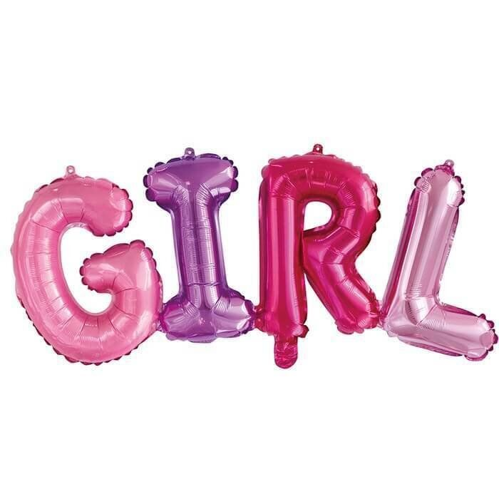 Фольгована гірлянда-написGirl.74*30 см