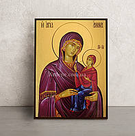 Именная икона Святая Анна 14 Х 19 см
