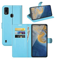 Чехол-книжка Litchie Wallet ZTE Blade A51 Light Blue GT, код: 8248403