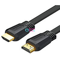 Кабель UGREEN ED015 Flat Cable HDMI v2.0 1.5м Black (50819) (UGR-50819)