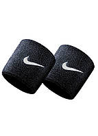 Напульсник NIKE SWOOSH WRISTBANDS 2 PK ROYAL BLACK/WHITE - N.NN.04.010.OS z18-2024