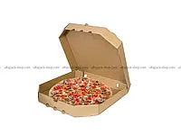 Коробка для пиццы 250*250*39 бурая