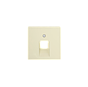 Накладка для комп'ютерної розетки 1-портова, слонова кістка Jung A569-1BFPLUA, фото 2