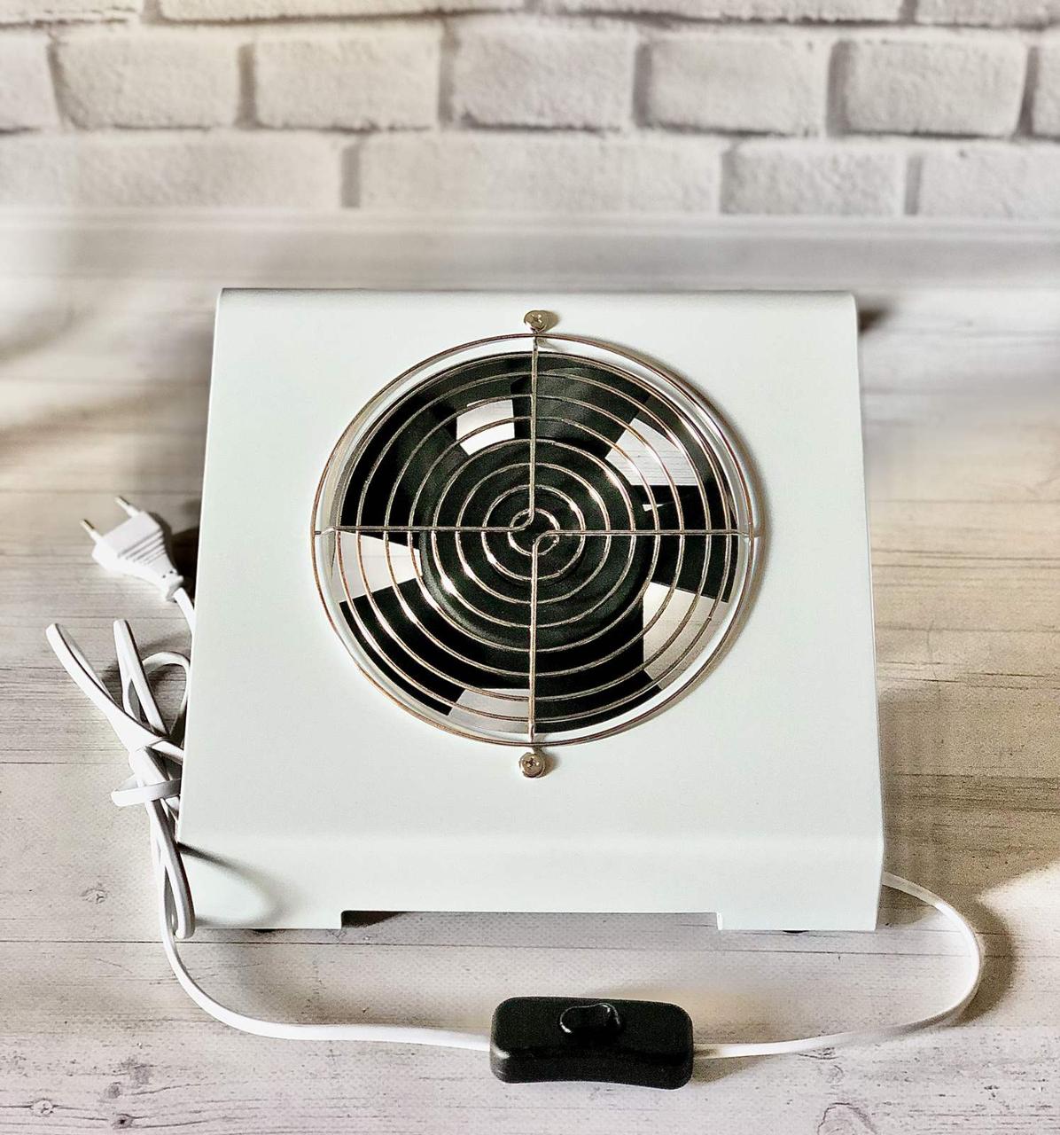 Витяжка для манікюру (металевий корпус) X-1, 65 Вт (біла)