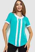 Блуза нарядная, цвет мятно-белый, размеры S, M, L, XL FA_009948