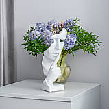 СТАТУЕТКА ДЕКОРАТИВНА ОБЛИЧЧЯ-1, фото 6