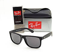 Очки Ray Ban Justin черные матовые