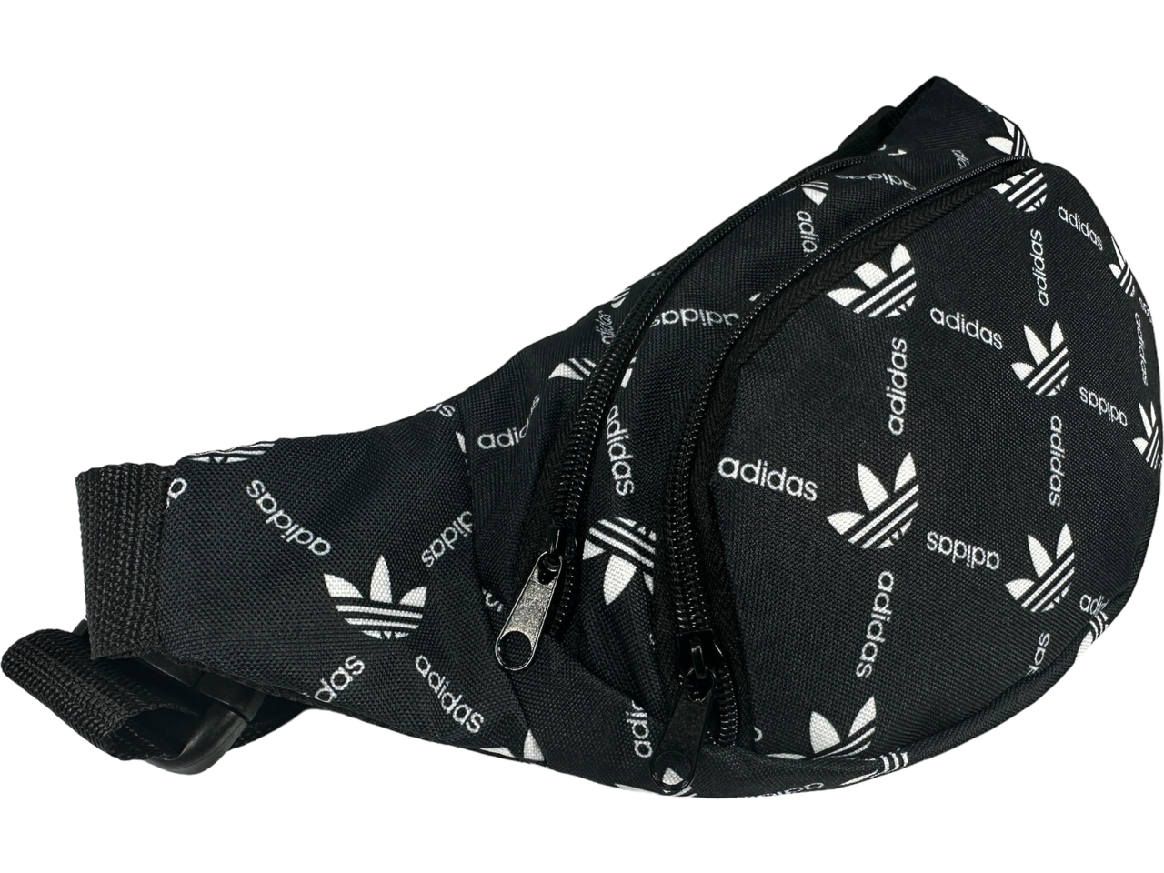 Сумка-бананка FlexFit, два віділення на блискавці, принт 32