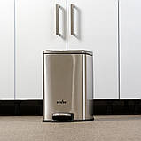 ВІДРО ДЛЯ СМІТТЯ З КРИШКОЮ ТА ПЕДАЛЛЮ, фото 2