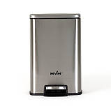 ВІДРО ДЛЯ СМІТТЯ З КРИШКОЮ ТА ПЕДАЛЛЮ, фото 4