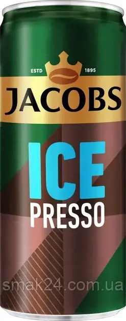 Холодна кава з молоком Jacobs IcePresso 250мл Нідерланди