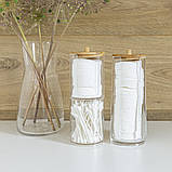 ОРГАНАЙЗЕР ПОДВІЙНИЙ ДЛЯ ВАТНИХ ДИСКІВ ТА ПАЛИЧОК, фото 3