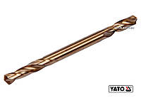 Свердло по металу 2-стороннє, шліфоване YATO : HSS 6542, Ø= 3.2 мм, l= 49/9.5 мм [100]