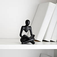 СТАТУЕТКА ДЕКОРАТИВНА МИСЛИТЕЛЬ З КНИГОЮ