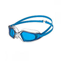 Очки для плавания SPEEDO HYDROPULSE GOG AU CLEAR/BLUE (8-12268D647) голубой прозрачный Уни z19-2024