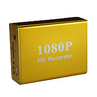 Міні відеореєстратор HD DVR на 1 камеру Pomiacam HD 1080P, з підтримкою AHD / TVI камер 2 Мп, пульт ДУ LIKE