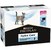 Упаковка Pro Plan Hydra Сare для кошек увеличение потребления воды и разведение мочи 10x85 г