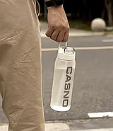 Пляшка для води CASNO 1000 мл KXN-1247 Біла, фото 4