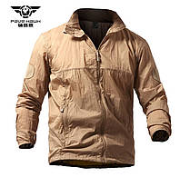 Куртка водонепромокаемая Pave Hawk койот. Ультралегкая